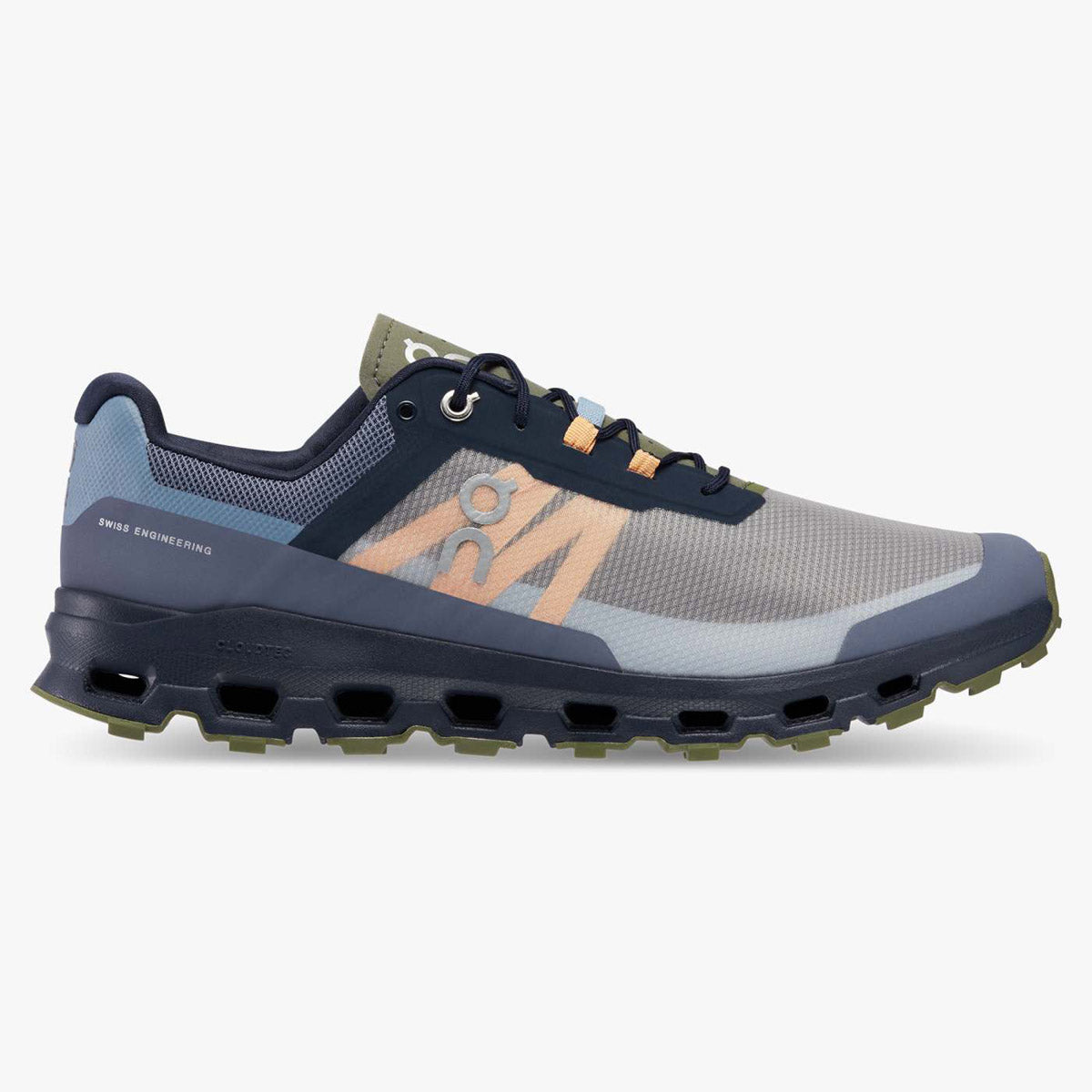 Men's Cloudvista Waterproof Hiking Shoes - Lightweight Trail Running Sneakers for Outdoor Adventures & Mountain Climbing