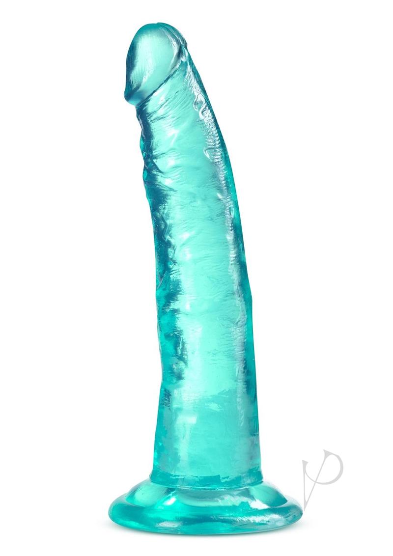 B Yours Plus Lust n' Thrust Realistic Dildo 7.5 Inch Teal - Lifelike Silicone Adult Toy for Couples & Solo Play, Perfect for Sensual Exploration & Intimate Pleasure