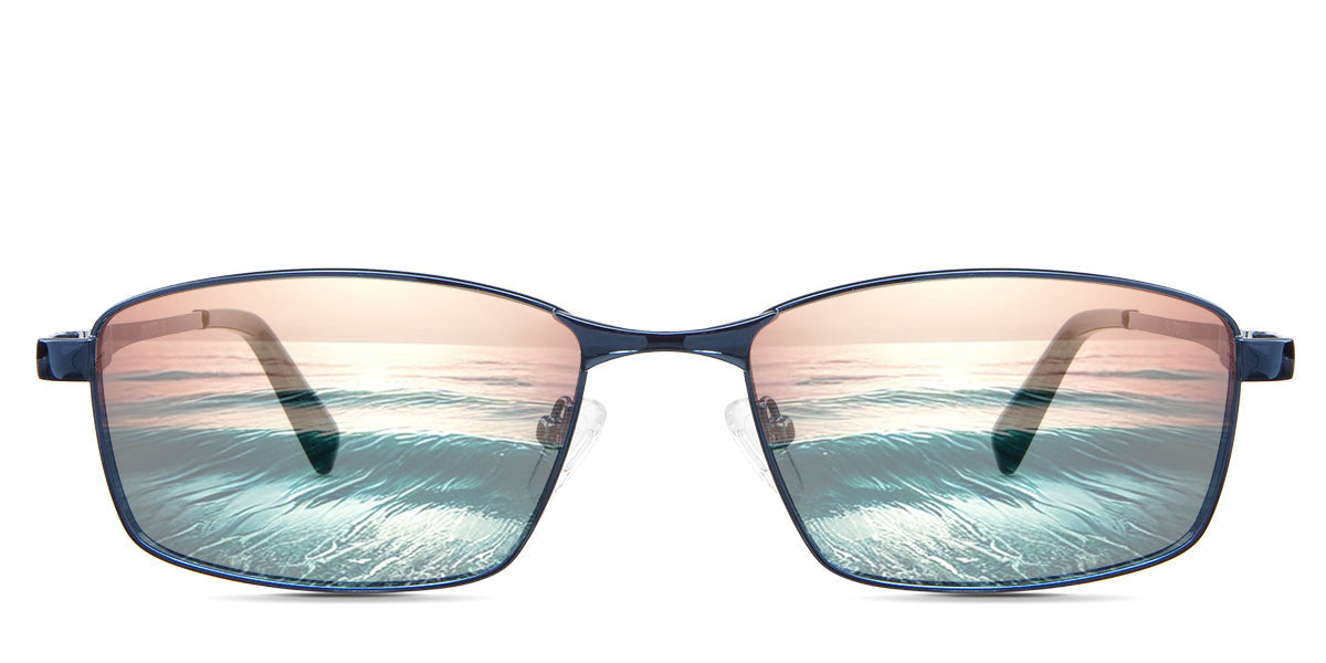 Juan Men Prescription Tinted Glasses - Blue Light Blocking & UV Protection for Computer Work, Reading, and Outdoor Activities