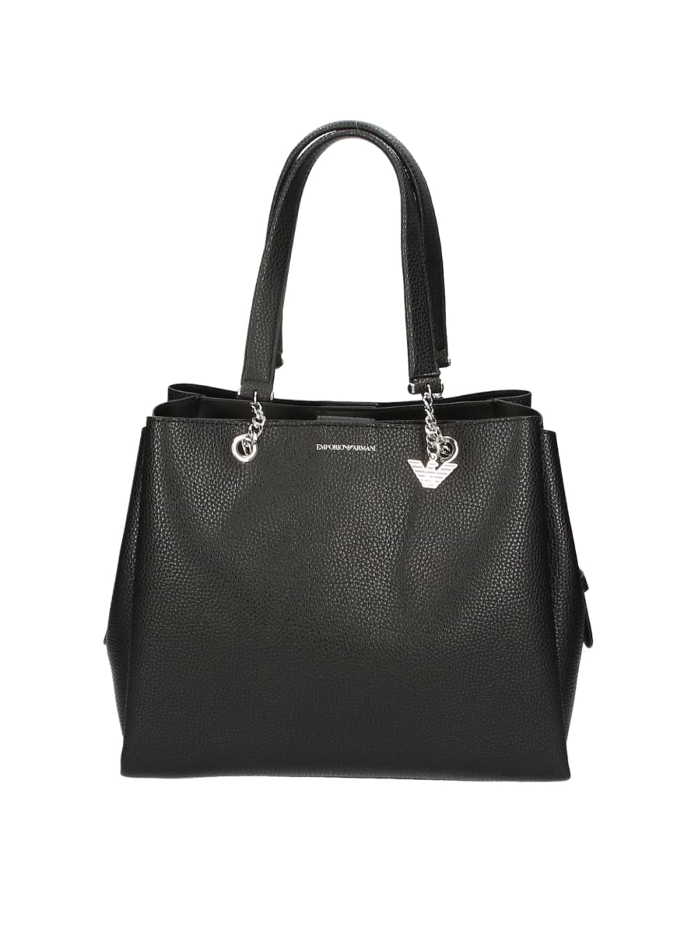 Emporio Armani Leather Shoulder Bag for Women - Crossbody Purse with Adjustable Strap, Fashionable Handbag for Work, Travel & Everyday Use