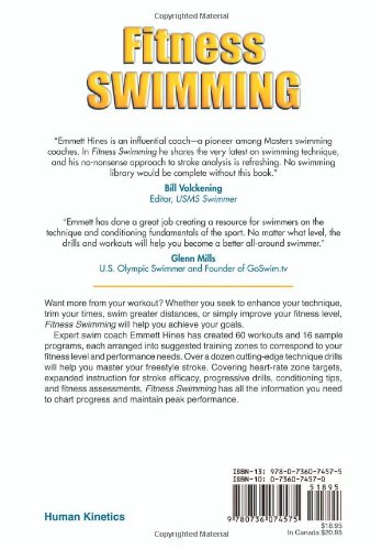 Fitness Swimming, Second Edition - Expert Guide for Swimmers & Athletes | Improve Endurance & Technique for Pools, Triathlons & Open Water