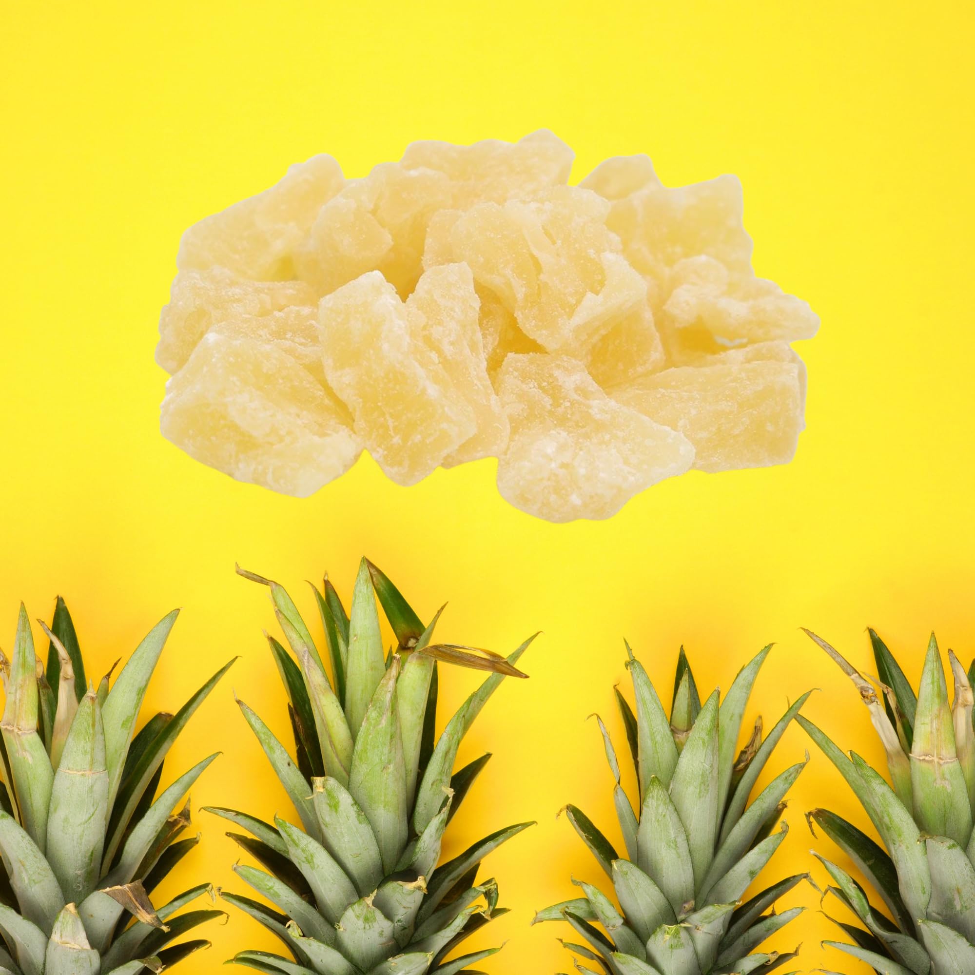 Premium Dried Pineapple Chunks - 5lb Bulk Bag | Kosher Certified, Rich in Vitamins, Minerals & Fiber | Healthy Vegan Snack for Hiking, Office & Kids Lunch | Antioxidant-Rich Natural Sweet Treat