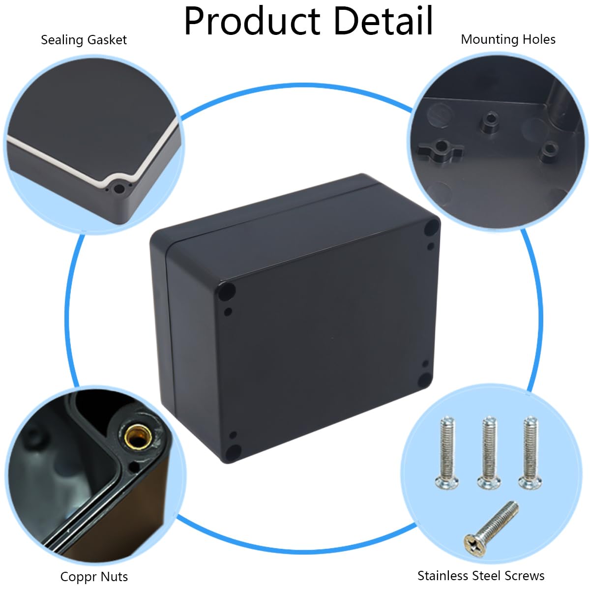 Raculety Electrical Junction Box - 4.53