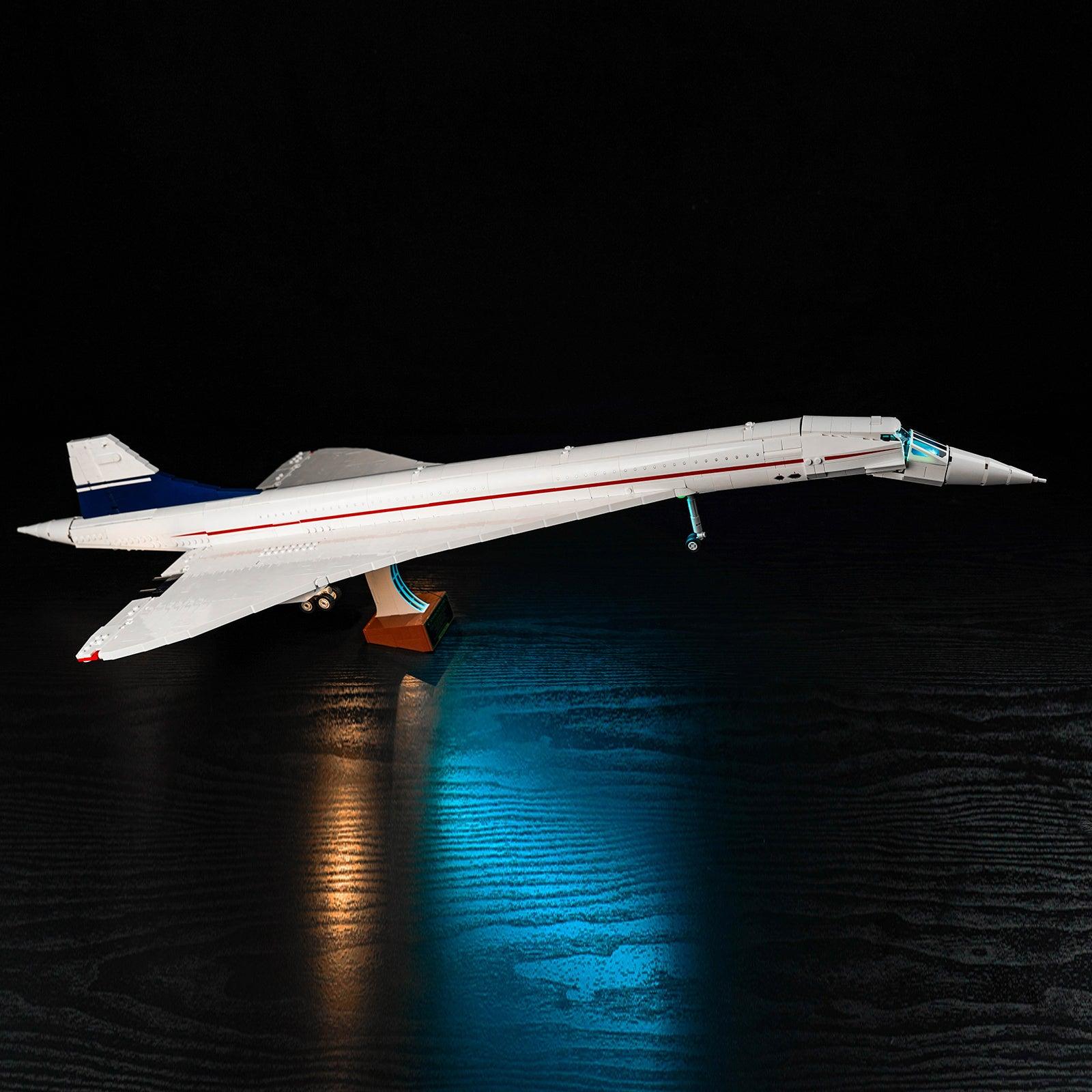 LED Lights Kit for Lego Concorde Icons 10318 - Enhance Your Model with Realistic Lighting Effects | Perfect for Display & Nighttime Play