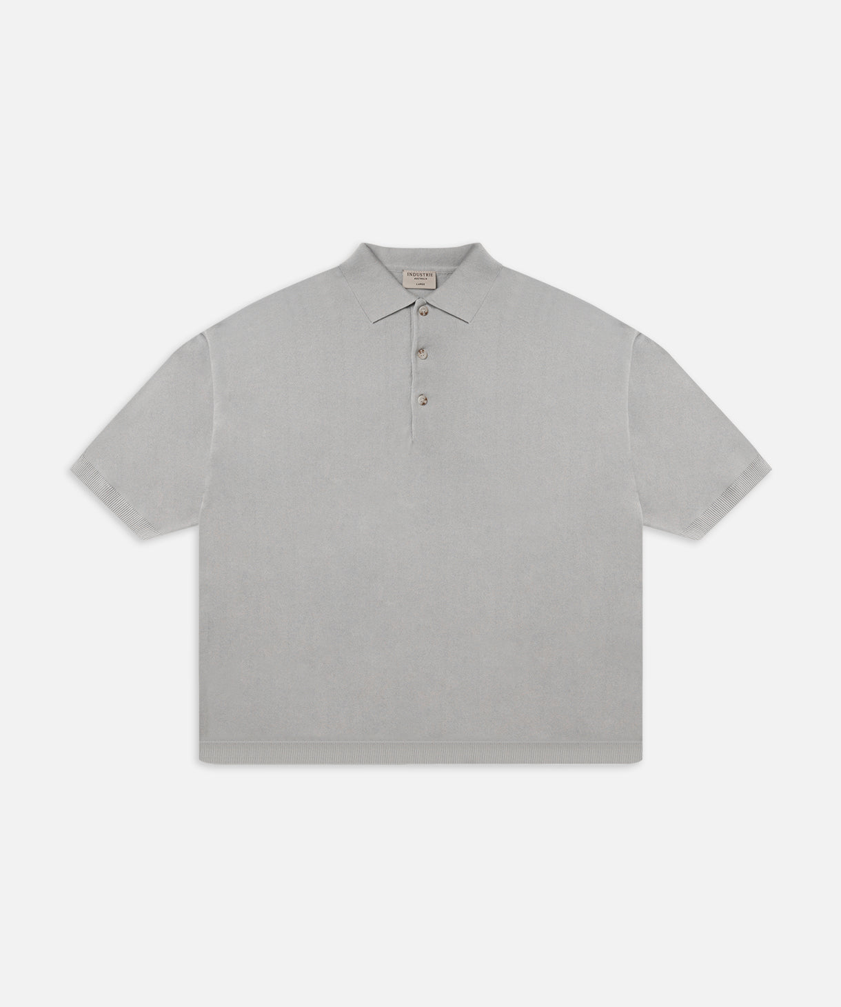 Del Sur Men's Knitted Polo Shirt - Premium Cotton Blend, Comfort Fit, Stylish Casual Wear for Office, Golf & Everyday Outfits