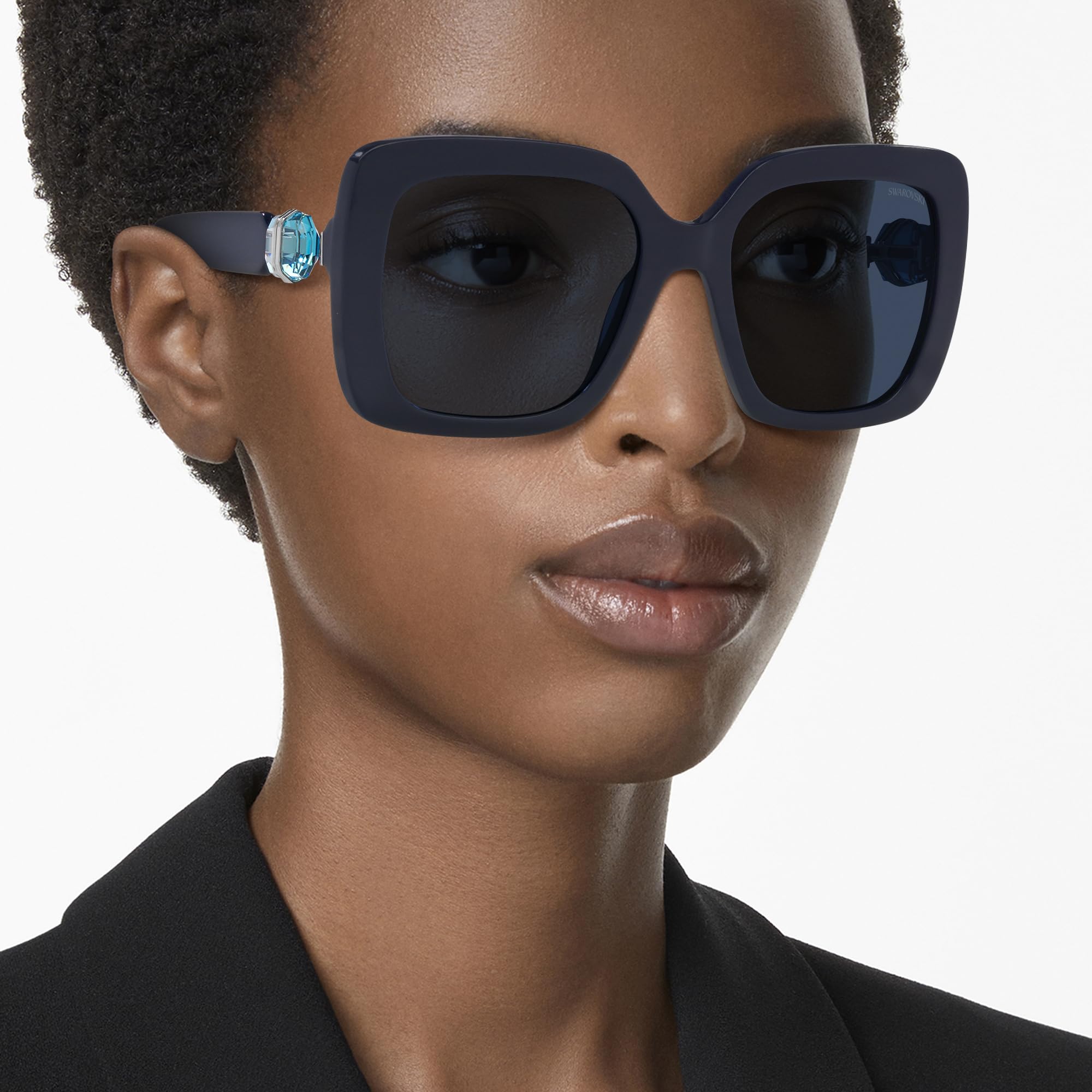 Swarovski Women's Sk6001 Square Sunglasses - UV Protection Luxury Fashion Sunglasses for Women | Perfect for Beach, Driving & Outdoor Activities