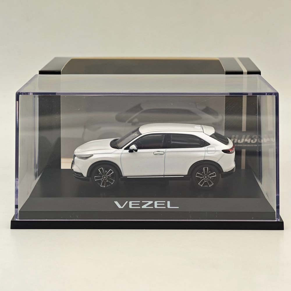 1/43 Honda VEZEL Diecast Model Car - Premium Sunlight White Pearl - Limited Edition Collectible | Perfect for Car Enthusiasts, Model Collectors & Home/Office Display