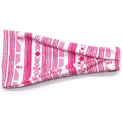 Stylish Printed Hair Bands Set for Women - 6 Pack Fashion Hair Accessories for Ponytail, Bun & Everyday Use - Perfect for Workout, Office & Casual Wear