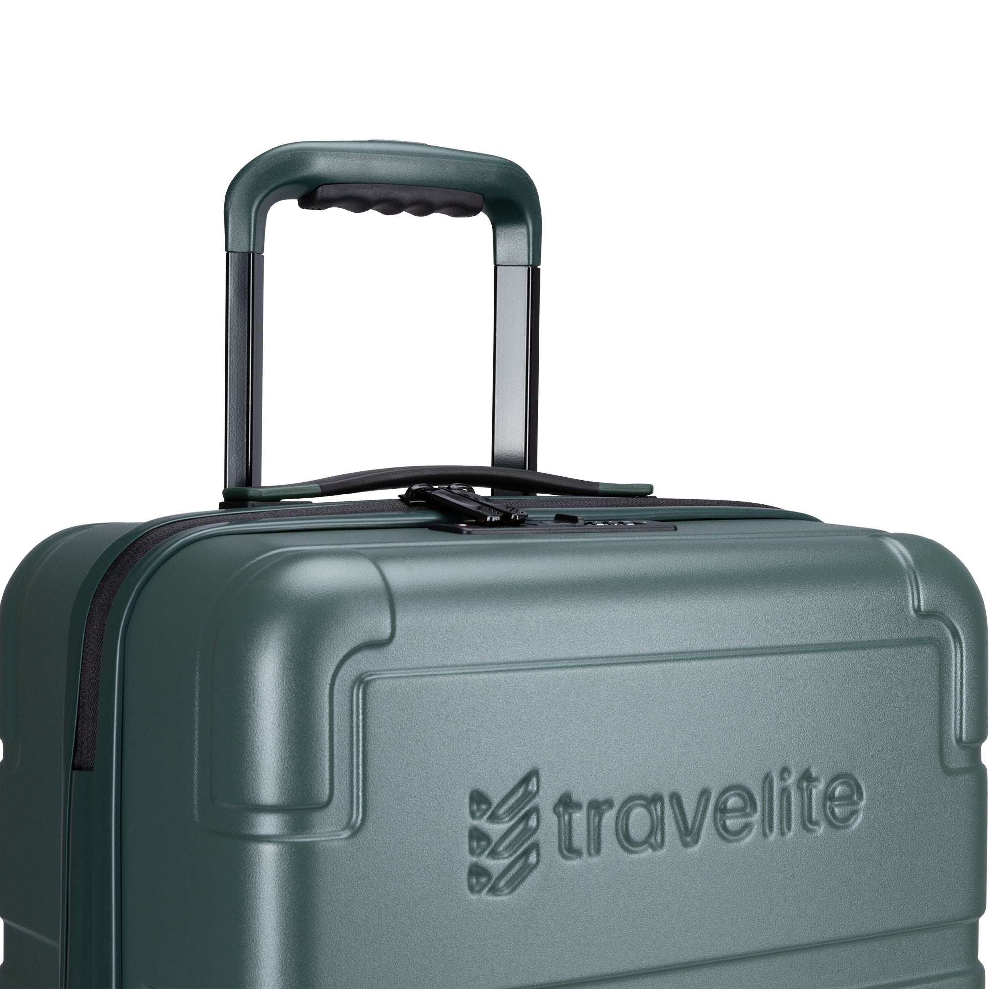 Travelite Itinerary Polycarbonate Spinner Carry On Luggage - Lightweight Durable Suitcase for Air Travel, Business Trips & Weekend Getaways
