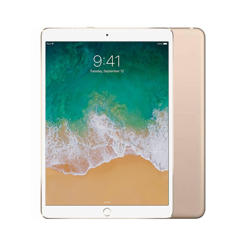 Apple iPad Pro 10.5-inch 64GB WiFi Only - Gold (Renewed/Refurbished) | Portable Tablet for Work, Study & Entertainment | Fast A10X Chip, Retina Display