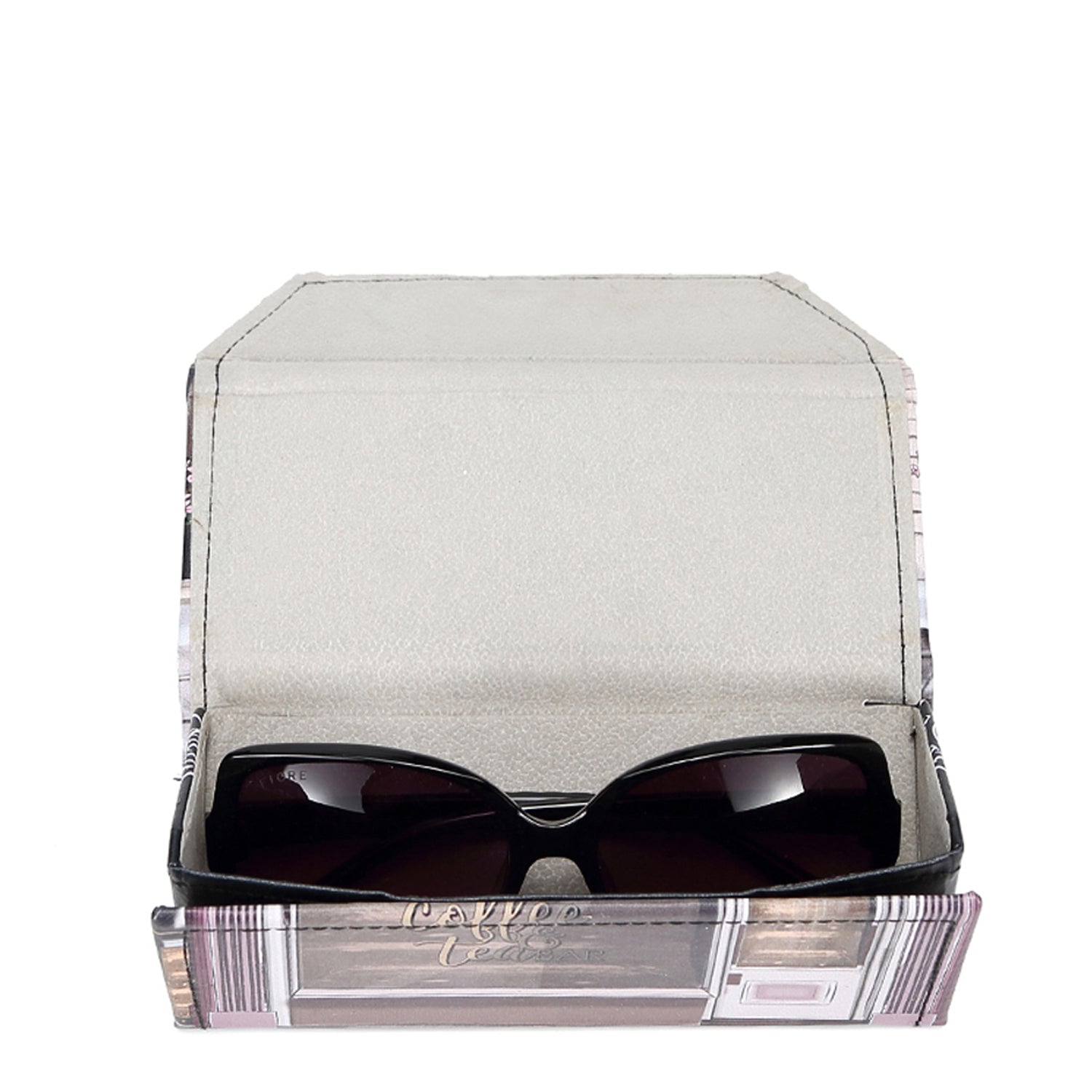 Foldable Glasses Case - Durable & Lightweight Eyewear Holder for Travel, Reading, and Everyday Use | Compact Sunglasses Storage for Men & Women