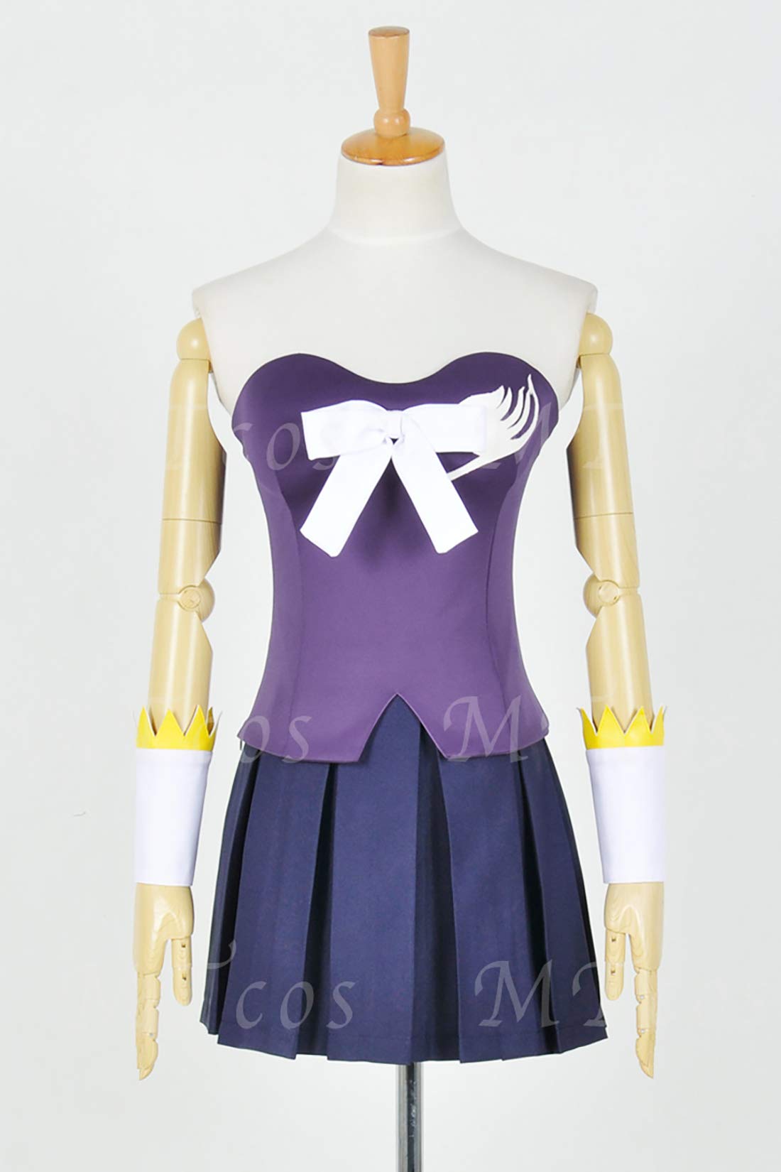 Fairy Tail Lucy Heartfilia Cosplay Costume Set with Shawl Cape - Anime Convention Outfit, Halloween Dress Up, Role Play Costume for Fans