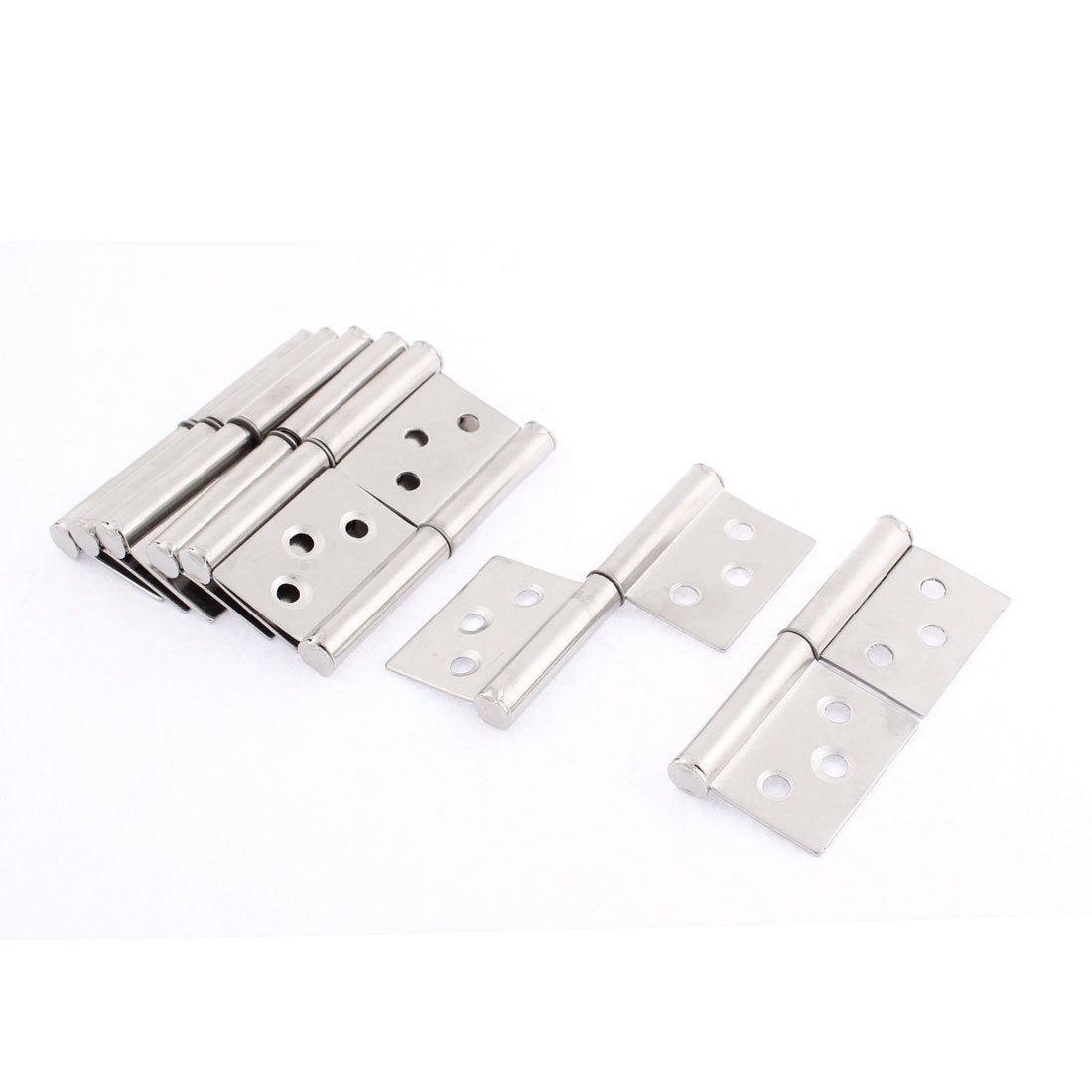 Stainless Steel Lift Off Hinge - 3 Inch Slip Joint Flag Hinges for Cabinet Doors (8 Pack) - Durable Hardware for Kitchen Cabinets, Furniture & DIY Projects