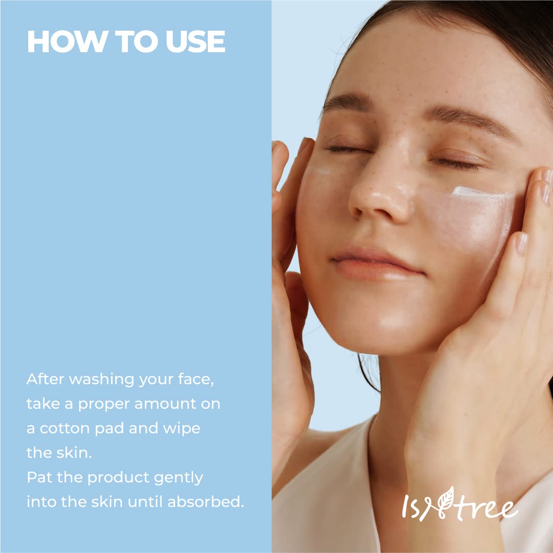 ISNTREE Hyaluronic Acid Toner 200ml (6.76 fl oz) - Hydrating Facial Toner for Dry, Oily & Sensitive Skin | Lightweight, Soothing Formula with Hyaluronic Acid | Refreshing Daily Skincare Routine | Perfect for Morning & Night Use