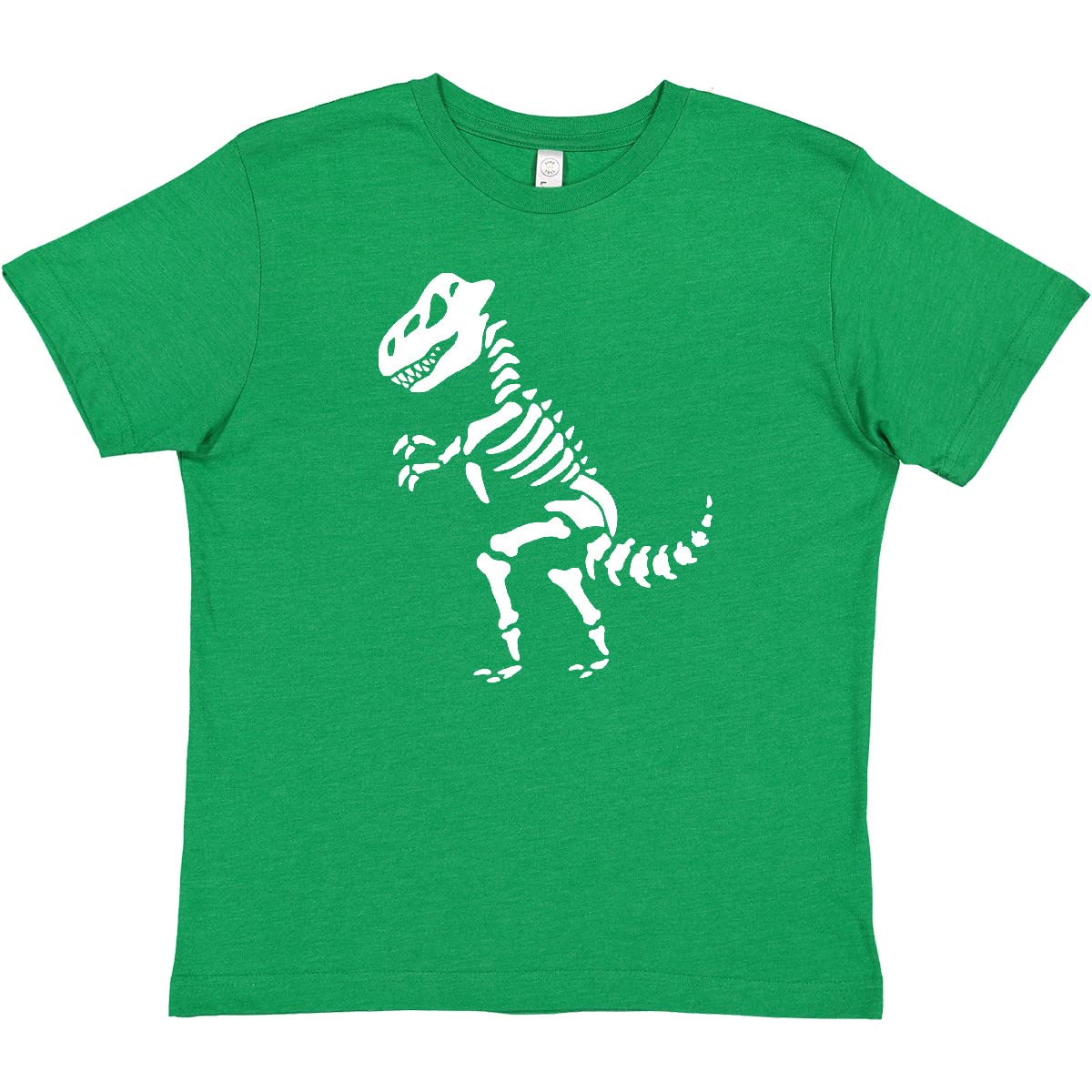 Inktastic Dinosaur Skeleton Bones Funny Dino Youth T-Shirt - Cool Prehistoric Graphic Tee for Kids & Teens - Perfect for School, Parties & Jurassic Theme Events