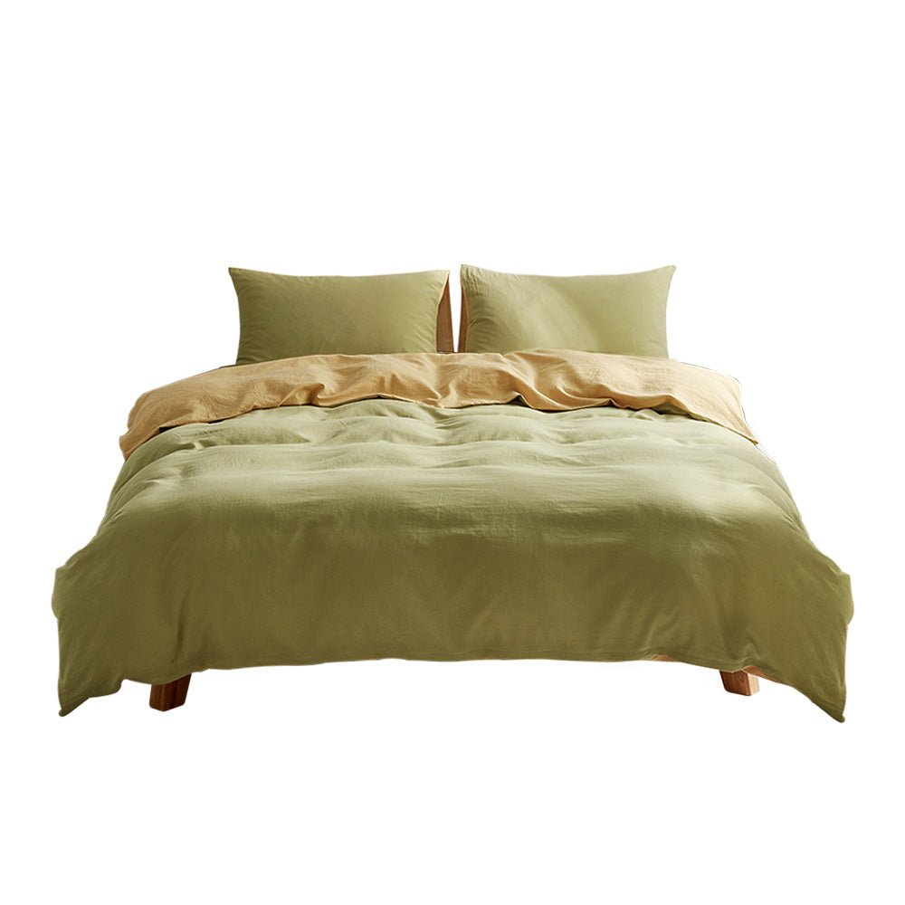 Premium Yellow Duvet Cover Set - King Size Bedding with Pillowcases, Soft & Breathable Cotton - Perfect for Master Bedroom, Guest Room, or Cozy Home Decor