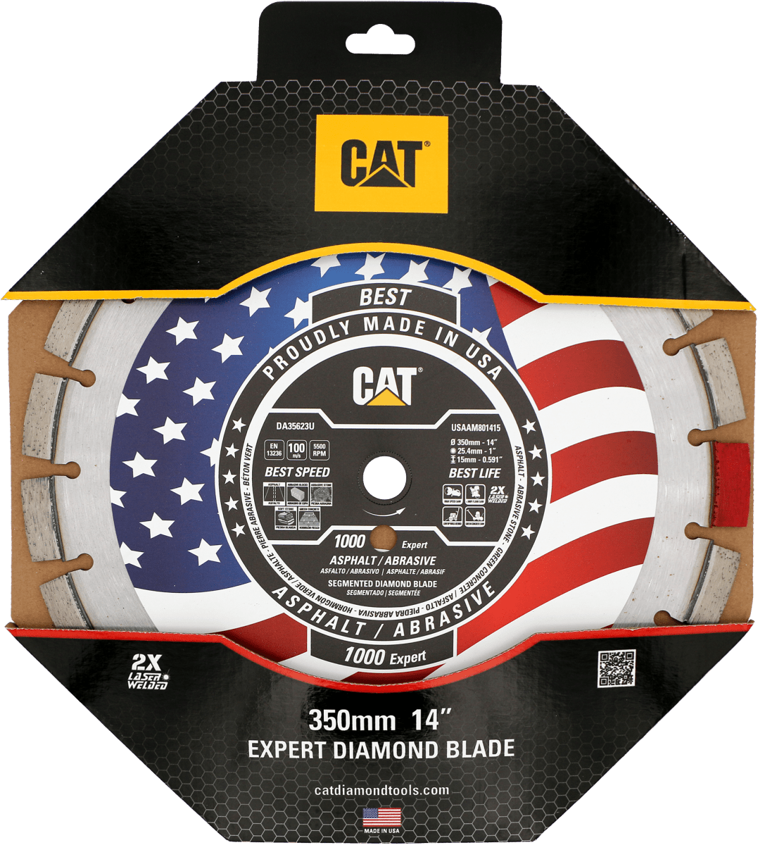 Premium Cat Diamond Blade - 1000 Grit Expert Abrasive Cutting Disc | Free Shipping USA | Perfect for Tile, Stone & Concrete Cutting Projects