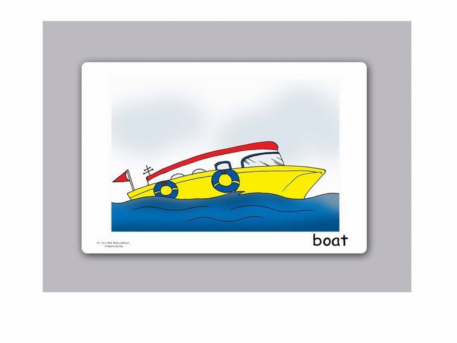 Yo-Yee Transportation & Vehicle Flash Cards | English Vocabulary Learning Cards for Toddlers, Kids & Adults | Educational Games & Teaching Activities | Perfect for Homeschooling, ESL Classrooms & Family Game Nights