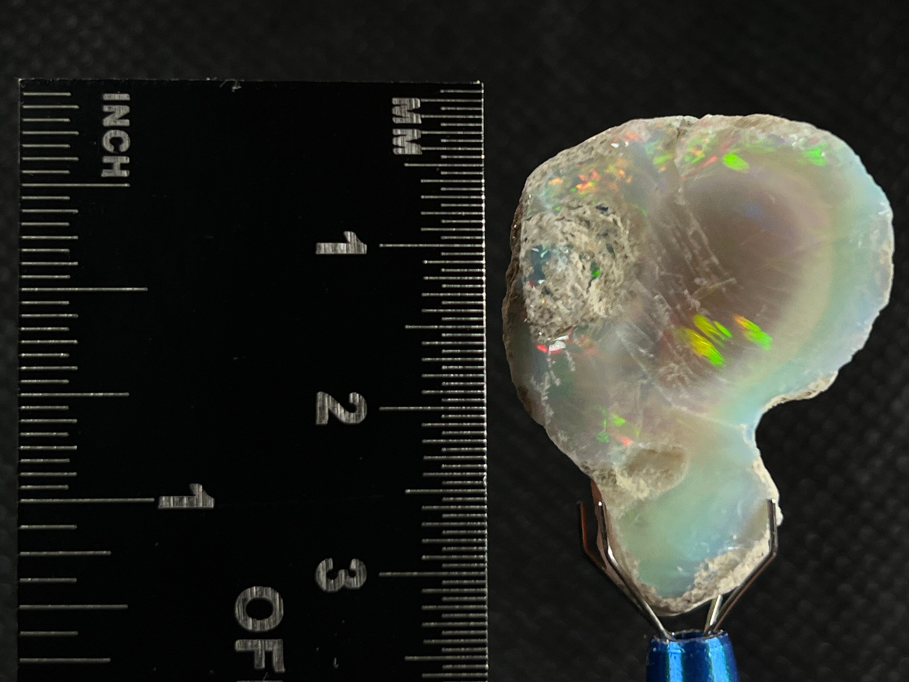 Premium 4A+ Welo Opal Raw Crystal - Certified Cutting Grade Opal for Jewelry Making (50626) - Ideal for Rings, Pendants & Handcrafted Gemstone Creations