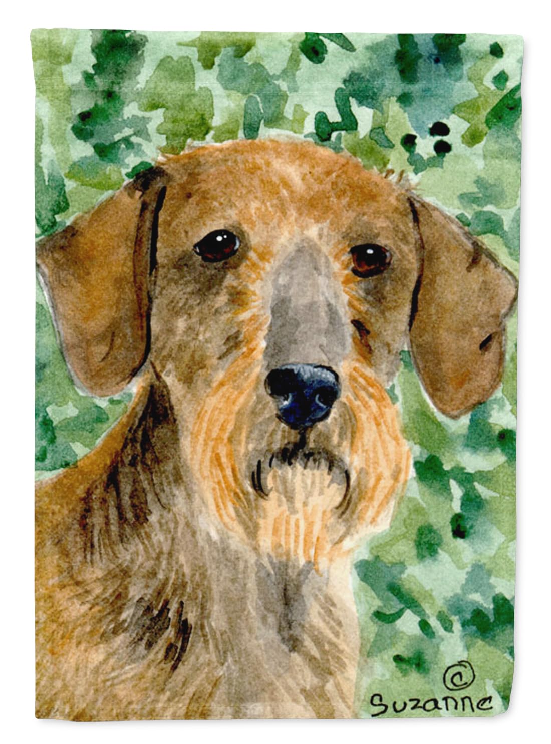 Dachshund Garden Flag & Mailbox Banner - Colorful Decorative Yard Flag for Outdoor Patio, Flower Beds & Lawn Decor | Weather-Resistant Dog Lover Gift for Front Yard & Garden Decorations