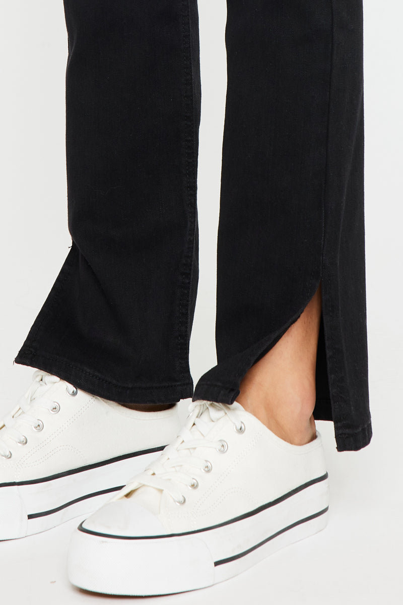 Mai Mid Rise Y2K Bootcut Jeans for Women - Vintage Retro Denim Pants with Flared Leg - Perfect for Casual Outfits, Streetwear & 90s Fashion Looks