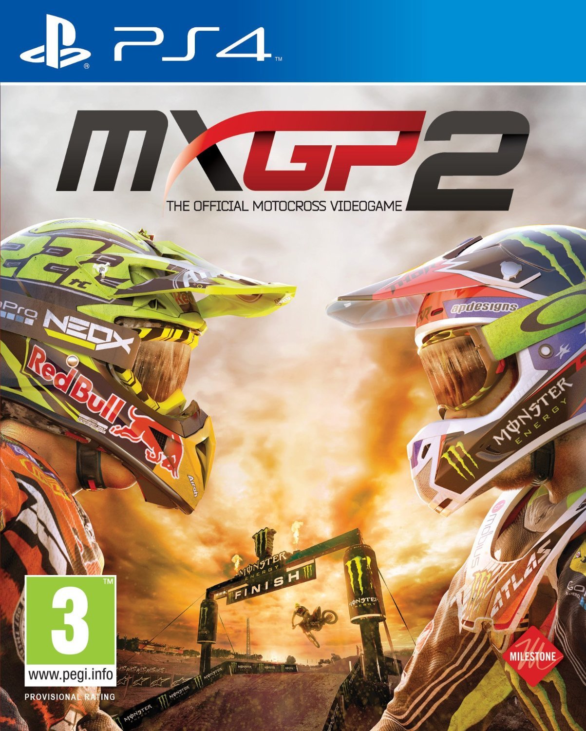 MXGP 2: The Official Motocross Racing Game for PlayStation 4 (PS4) - UK Import | Realistic Dirt Bike Simulation for Motocross Fans & Racing Enthusiasts