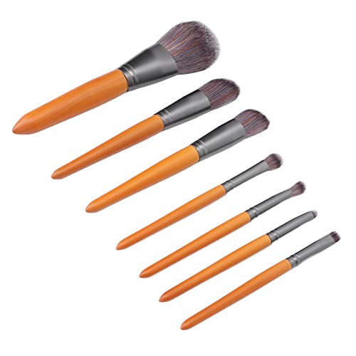 Premium Loose Powder Makeup Brush - Soft Bristles for Even Application, Portable Travel-Friendly Wooden Handle - Perfect for Home, Salon & On-The-Go Touch Ups