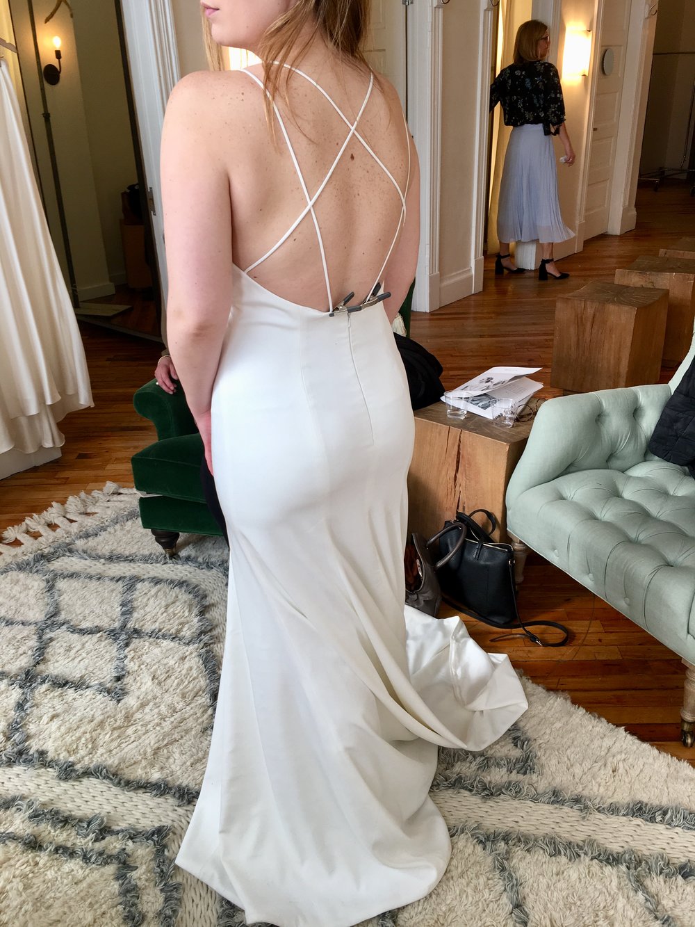 Jenny Yoo Estelle Gown - Elegant Wedding Dress for Brides | Perfect for Formal Weddings & Special Occasions