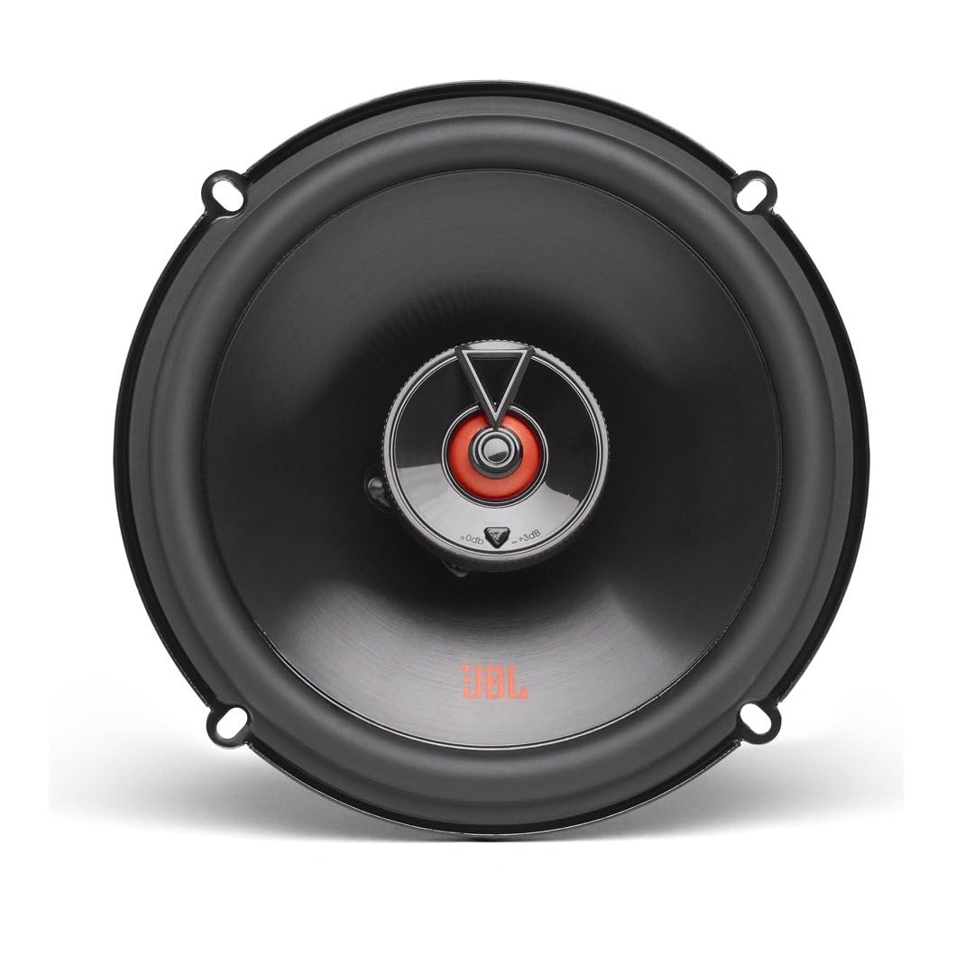 JBL Club 622 6.5 Inch 2-Way Car Audio Speakers - High Performance Coaxial Speakers for Cars, Trucks & SUVs - Perfect for Upgrading Your Vehicle Sound System