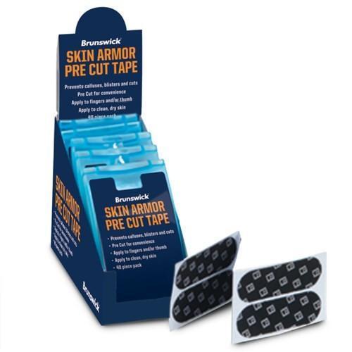 Brunswick Skin Armor Pre-Cut Bowling Tape - Finger Protection for Bowlers - Perfect for League Play & Tournament Use
