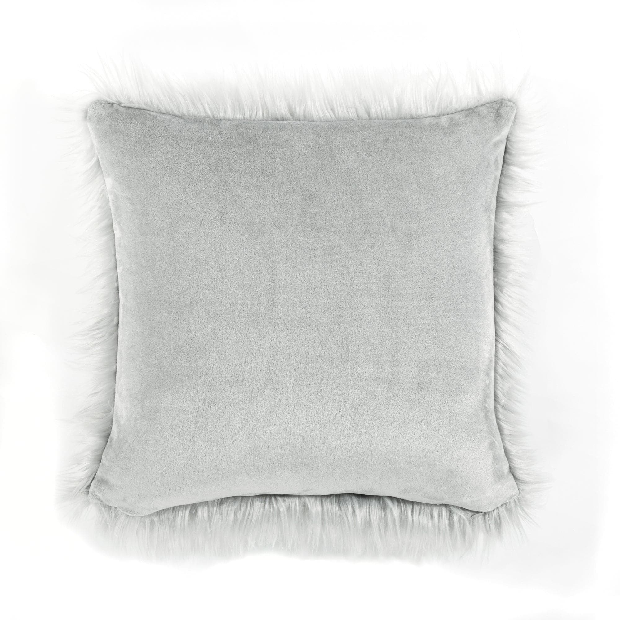 Soft Mongolian Luca Faux Fur Pillow Cover - Luxury Decorative Throw Pillow Case for Sofa, Bed, Couch - Cozy Home Decor for Living Room & Bedroom