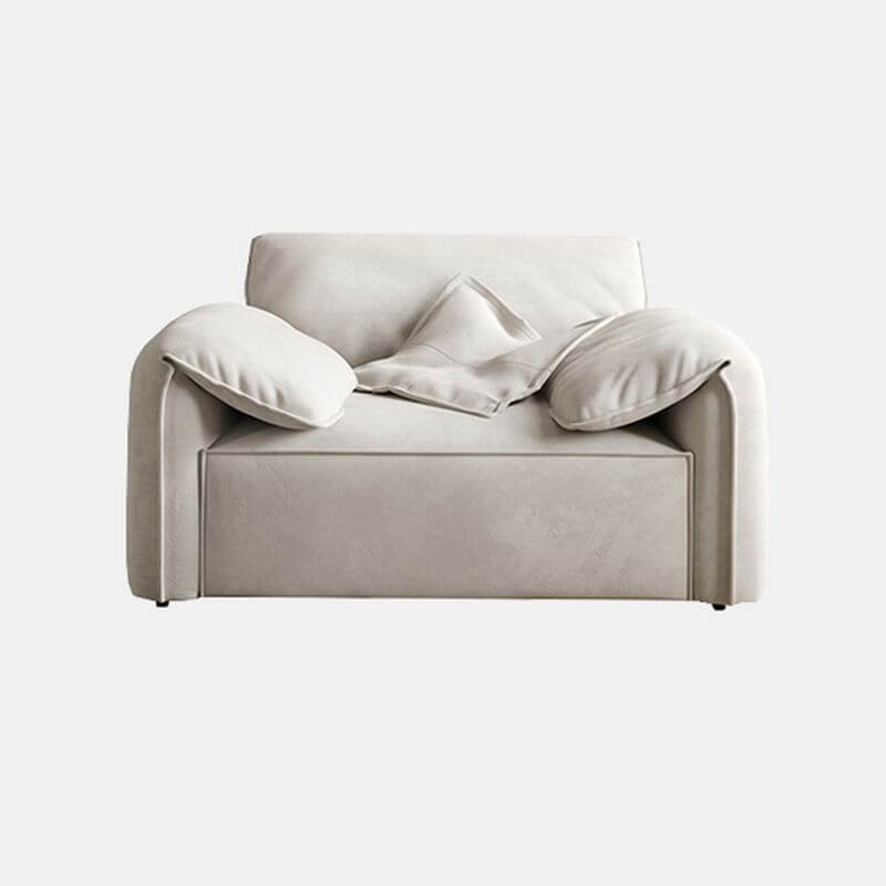 Water Resistant Light Gray Solid Color Sofa Set - 6/5/4 Seater with Pillows for Living Room, Lounge & Family Gatherings