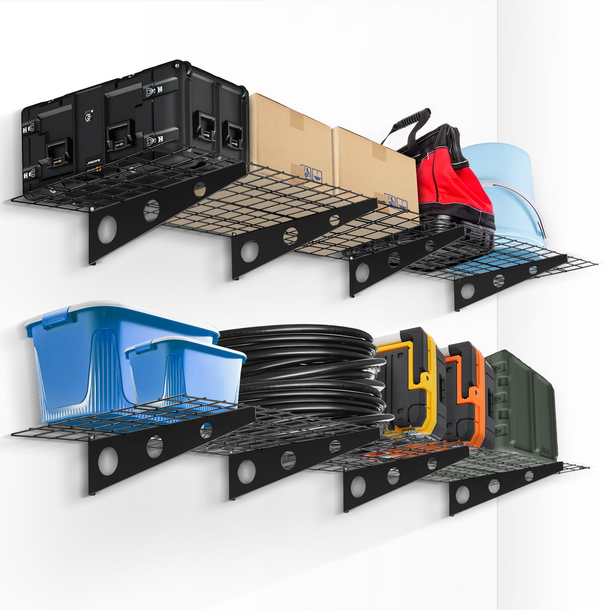 Rengue 2-Pack Heavy Duty Wall Shelves - 72