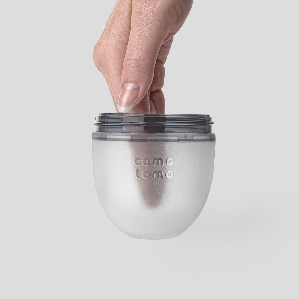 Comotomo Baby Bottle 5 oz - Soft Silicone Infant Bottle with Natural Feel, Anti-Colic, Wide Neck for Easy Cleaning - Perfect for Newborns, Breastfeeding & Formula Feeding at Home or On-the-Go
