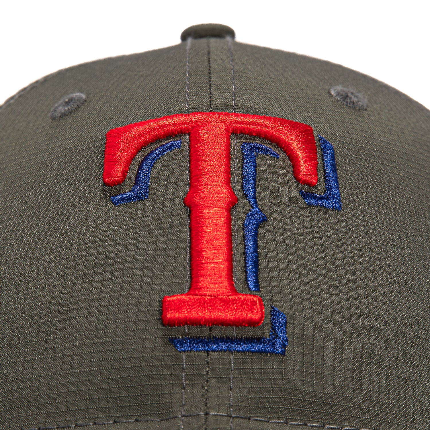 New Era 9twenty Stretch Snap Ripstop Texas Rangers Adjustable Baseball Cap - Graphite Color for Men & Women | Perfect for Baseball Games, Outdoor Activities & Casual Wear