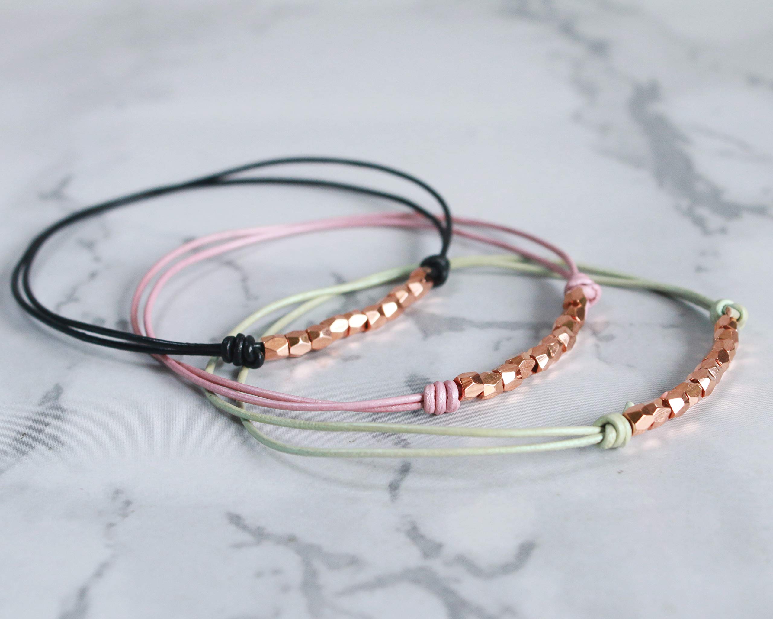 Elegant Leather Bracelet for Women & Girls - Best Friendship Gift for Teenagers & Girlfriends | Perfect for Everyday Wear, Birthdays & Special Occasions