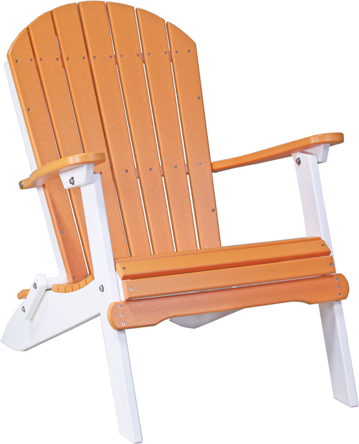 Premium Folding Adirondack Chair - Outdoor Patio Furniture, Lightweight & Weather-Resistant for Backyard, Garden, Poolside Relaxation