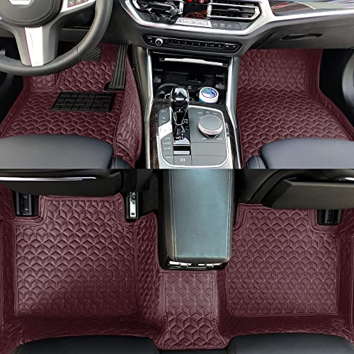 wine-red Upgrade matte floor mat