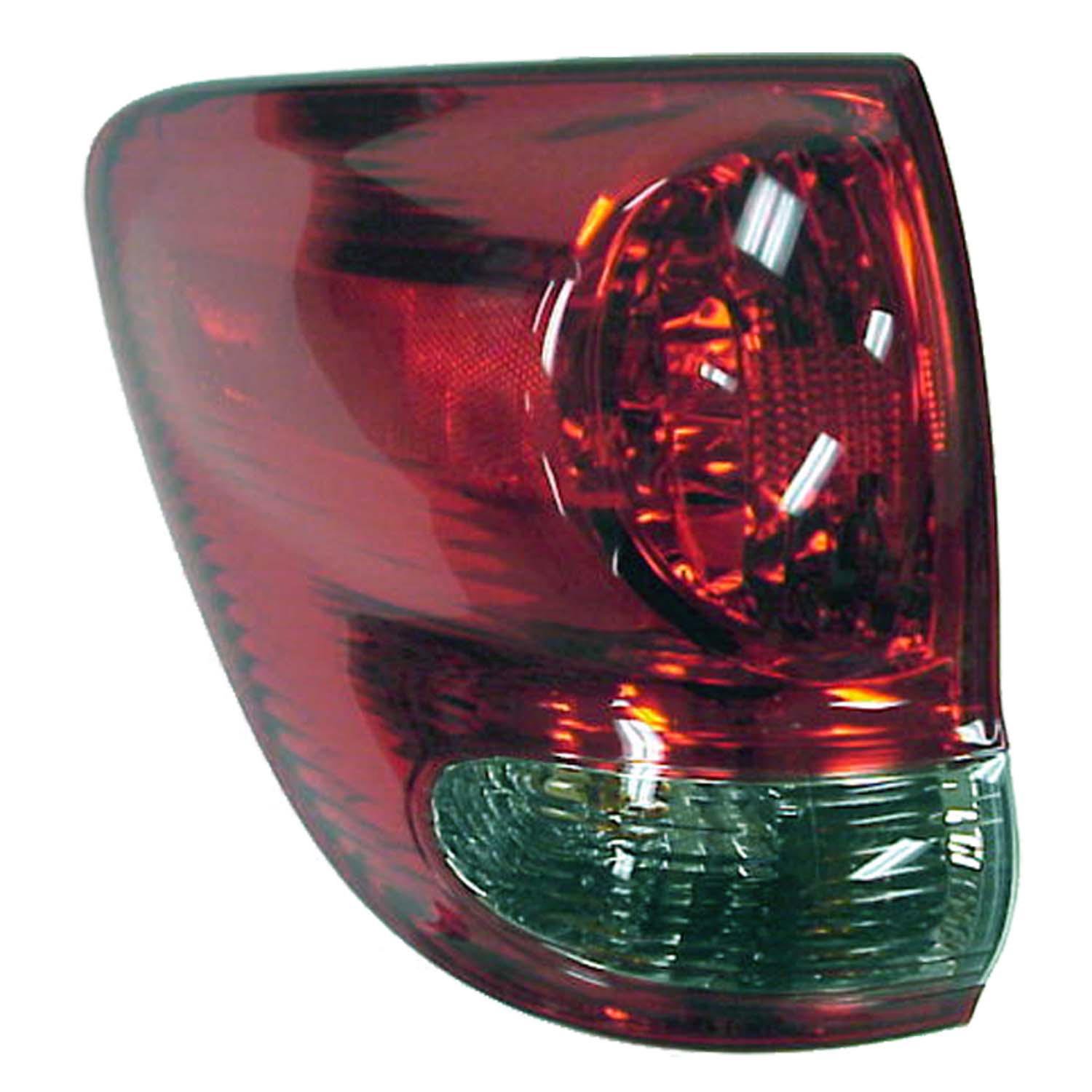 TYC Left Tail Light Assembly Compatible with 2005-2007 Toyota Sequoia - Replacement Brake Light Lamp for Improved Visibility and Safety at Night Driving