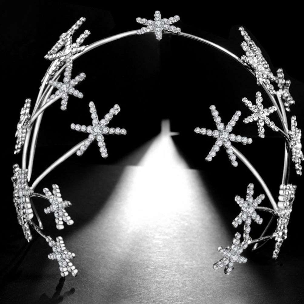 Sparkling Rhinestone Tiara Headband for Girls - Elegant Wedding, Birthday & Bridal Hair Accessory - Perfect for Princess Parties, Pageants & Special Occasions
