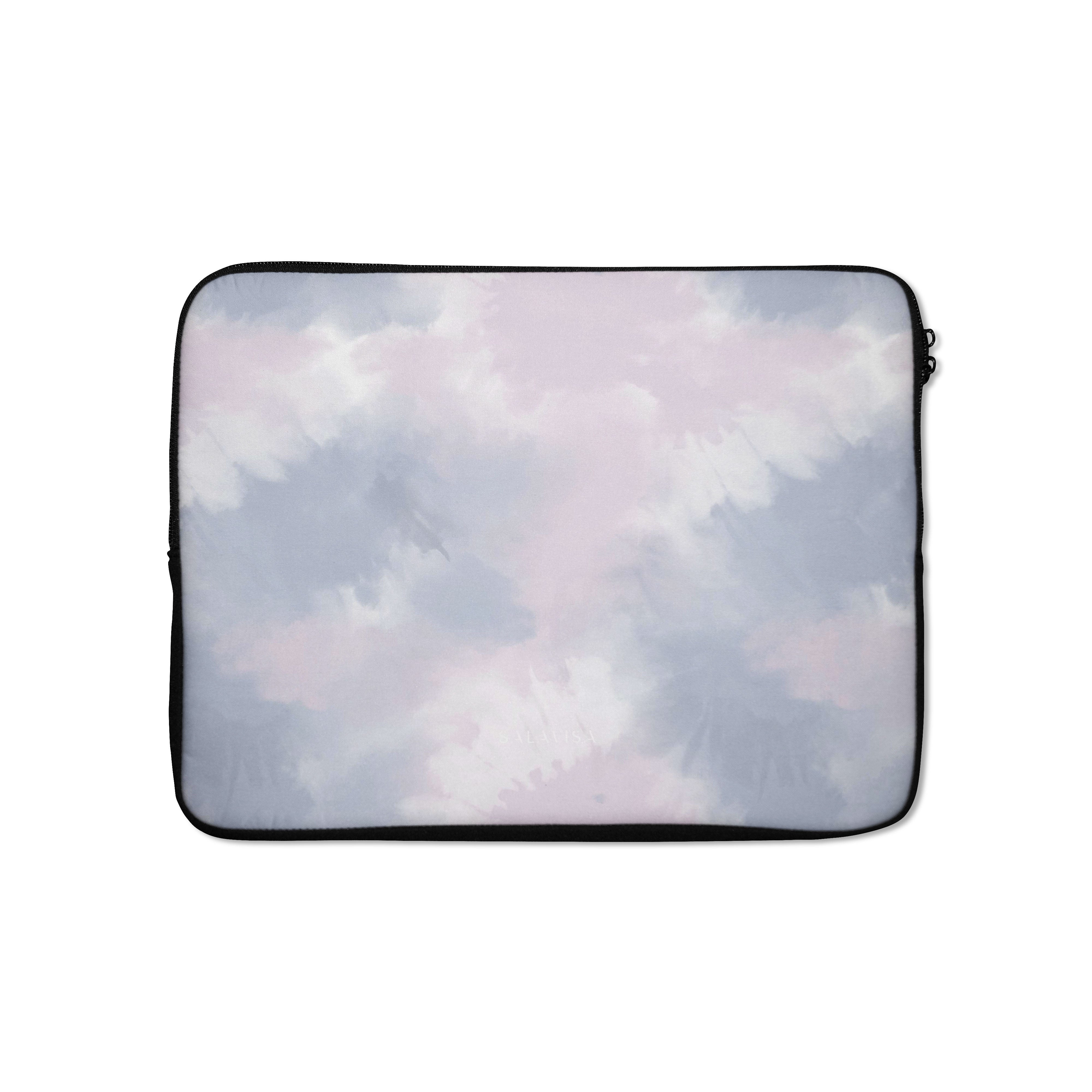 Vibrant Purple Tie Dye Laptop Sleeve - 13-15 Inch Protective Case for MacBook & Notebook - Perfect for College, Work & Travel Accessories