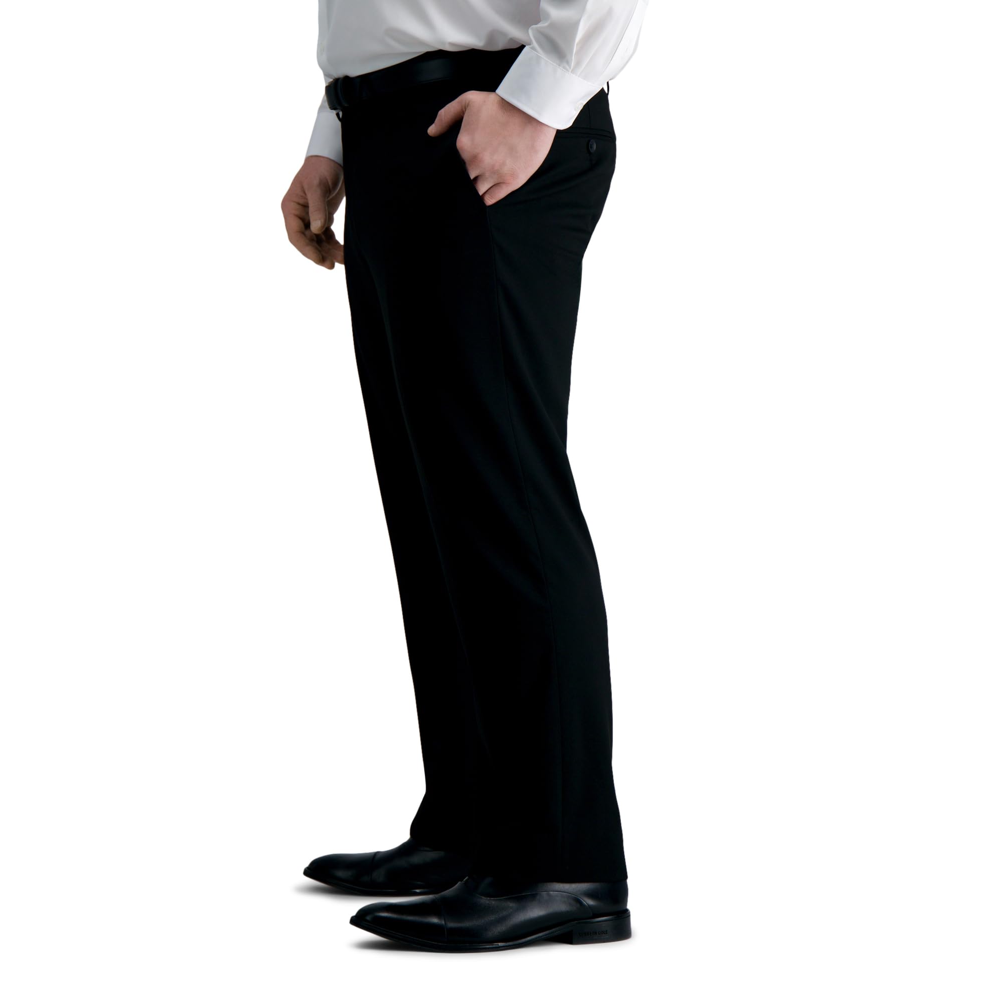 Haggar Men's Premium Tailored Fit Solid Suit Separates - Dress Pants & Blazer Jacket Set (Regular, Big & Tall Sizes) | Business Attire, Office Wear & Formal Occasions