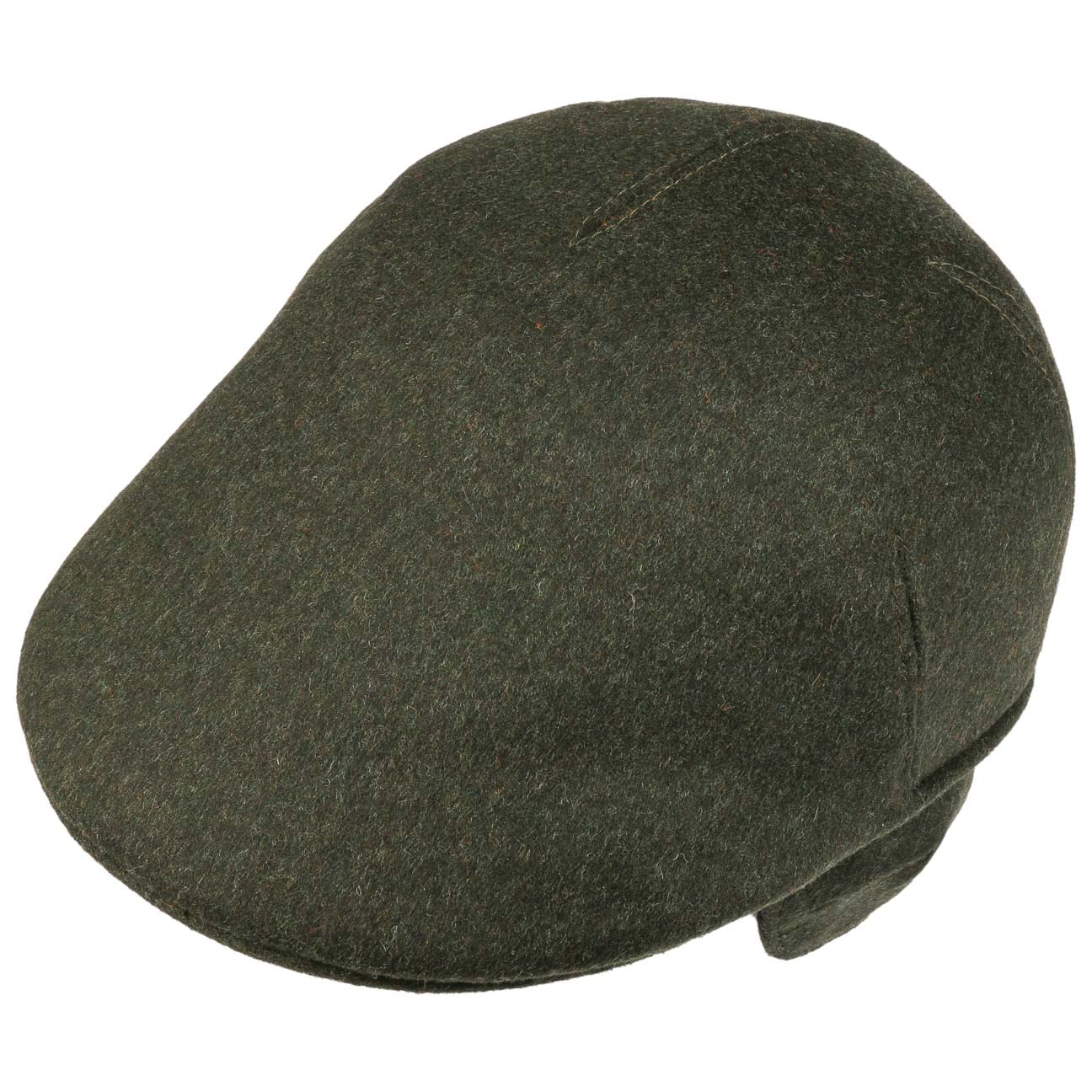 Lodenhut Manufaktur Men's Winter Flat Cap with Ear Flaps - Warm Wool Blend Hat for Outdoor Activities, Hunting & Cold Weather Protection