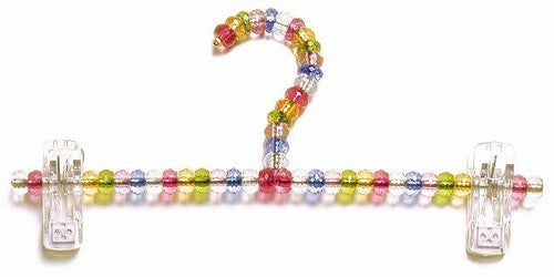 Stylish Beaded Hangers for Pants & Skirts - Multi Color Options | Perfect for Closet Organization & Fashion Display