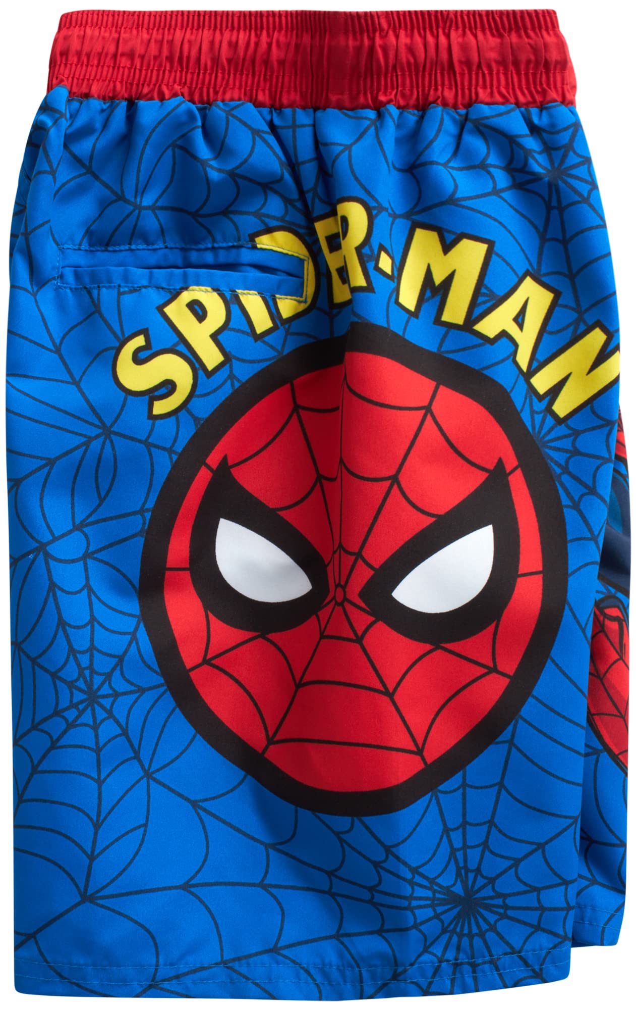 **Marvel Avengers Boys' Swim Trunks - Spider-Man, Captain America, Hulk - UPF 50+ Quick Dry Swim Shorts for Kids (2T-12) - Perfect for Pool, Beach & Summer Water Play**