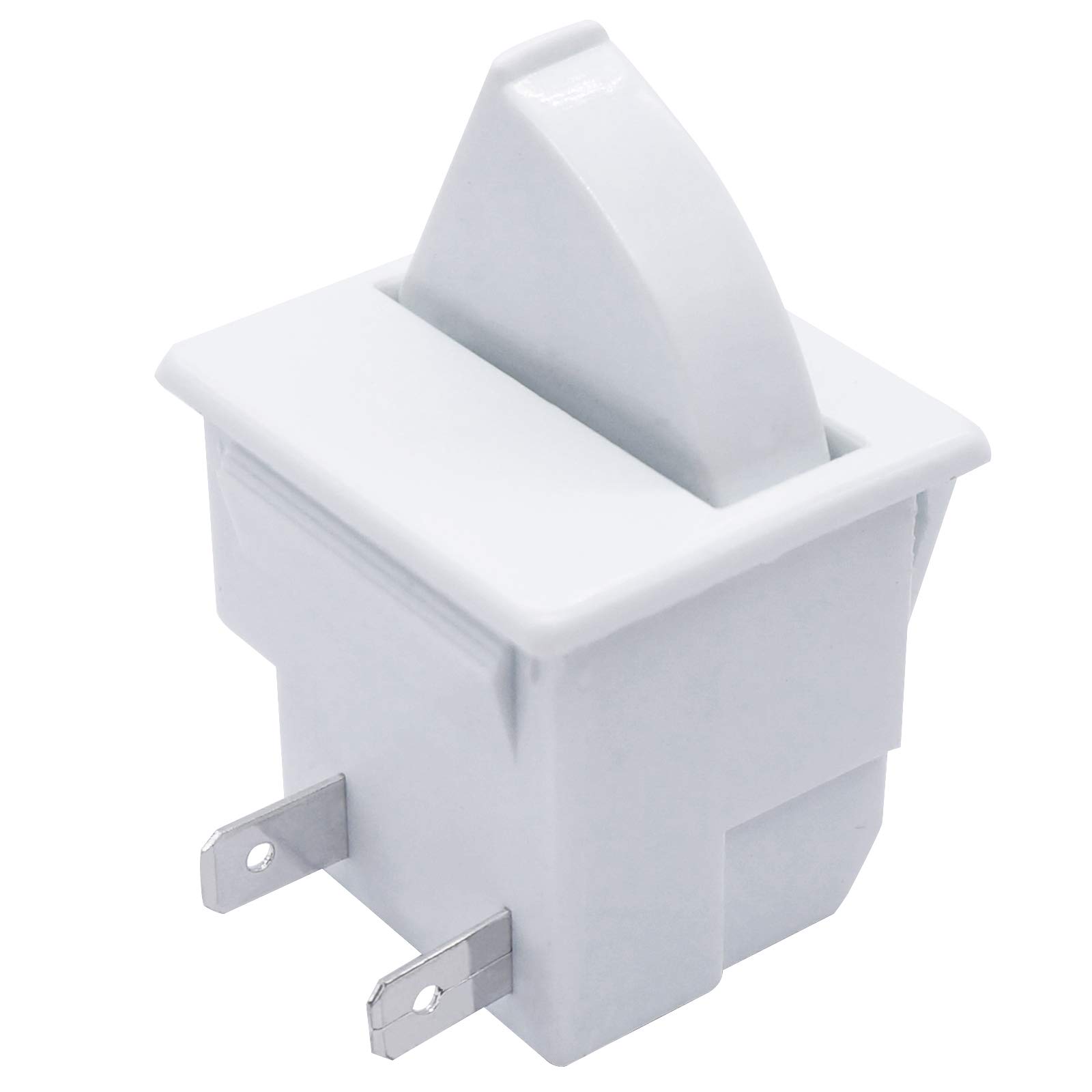 TWTADE 7014646 Universal 2 Pin Momentary Refrigerator Freezer Door Light Switch Replacement for 3-06-0-140 & 3060140 - Compatible with Most Refrigerators H-005 - Perfect for Home Kitchen Appliance Repair and Maintenance