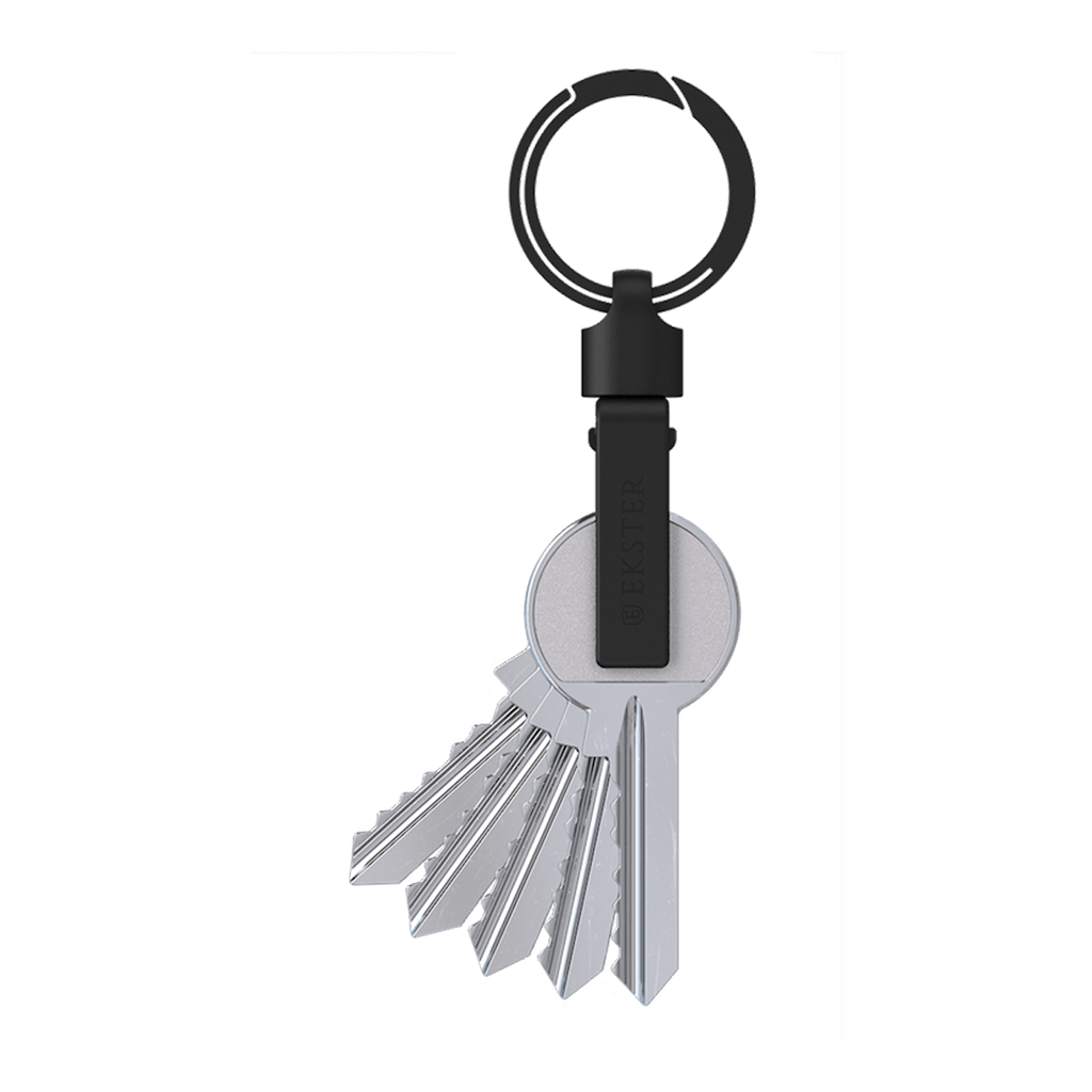 Stylish Key Holder Organizer - Durable Metal Keychain with Hook for Home, Office & Car Keys | Perfect for Key Storage & Organization