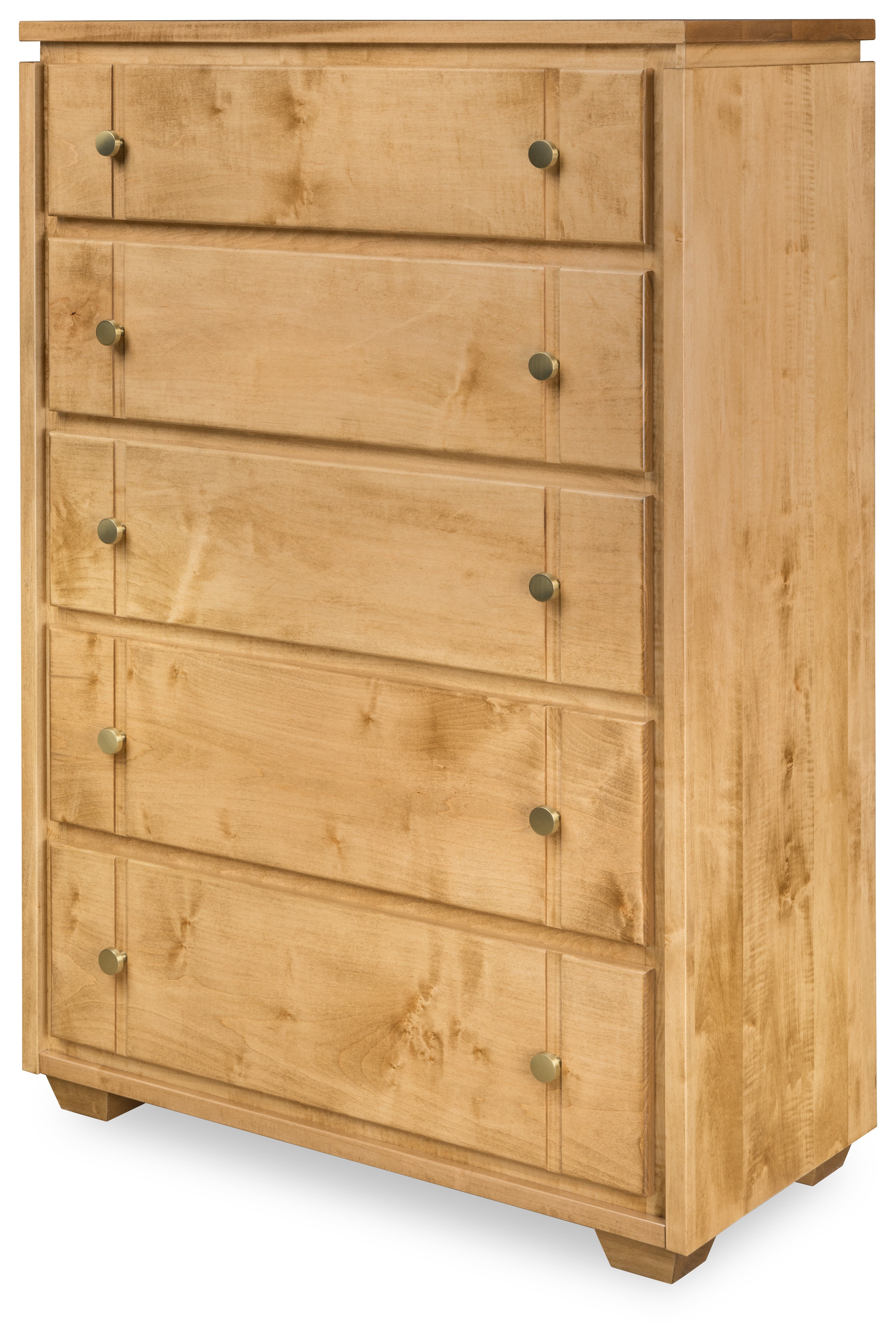 Hudson 5-Drawer Dresser - Solid Wood Chest of Drawers for Bedroom, Nursery & Closet Organization | Stylish Storage Solution for Clothes, Linens & Accessories