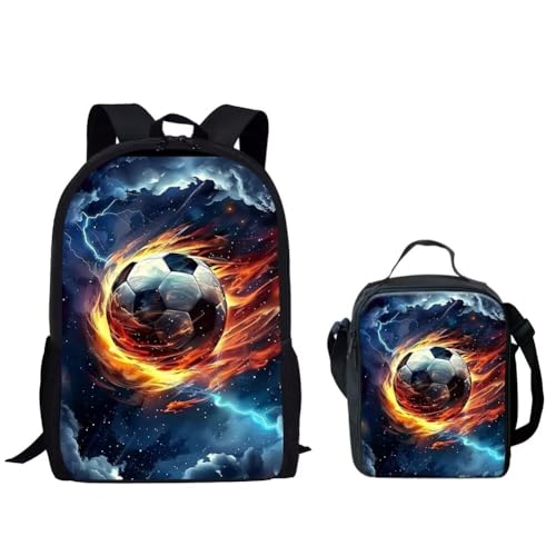 Ice and Fire Soccer Ball