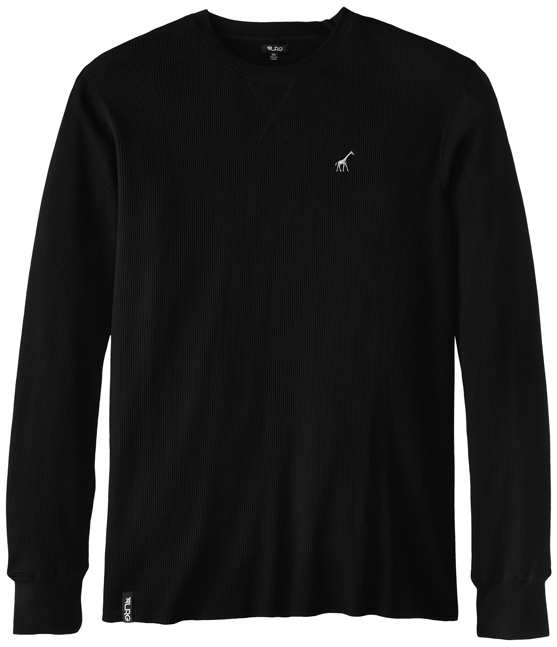 LRG Men's Big & Tall Thermal Shirt - Long Sleeve Winter Base Layer for Cold Weather - Warm Fleece Lined Shirt for Outdoor Activities, Camping & Hiking